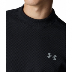 UNDER ARMOUR Men's Golf Wear UA Drive Waffle Long Sleeve Mock-neck Shirt 6007932