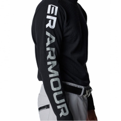 UNDER ARMOUR Men's Golf Wear UA Drive Waffle Long Sleeve Mock-neck Shirt 6007932