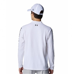 UNDER ARMOUR Men's Golf Wear UA Drive Waffle Long Sleeve Mock-neck Shirt 6007932
