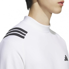 adidas Men's Golf Wear COLD .RDY Three Stripes Long Sleeve Mock Shirt JVV04