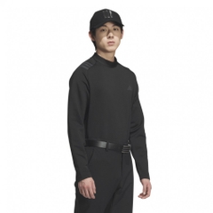 adidas Men's Golf Wear COLD .RDY Three Stripes Long Sleeve Mock Shirt JVV04