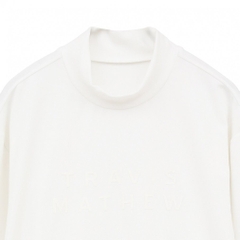 TRAVIS MATHEW Men's Golf Wear Print Logo Mock 7AK043