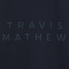 TRAVIS MATHEW Men's Golf Wear Print Logo Mock 7AK043
