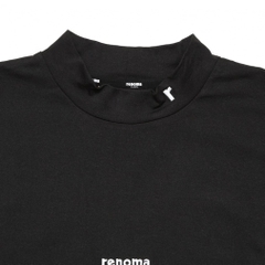 renoma Men's Golf Wear VERTICAL LOGO MOCK NECK S/S-SP RG5106-004