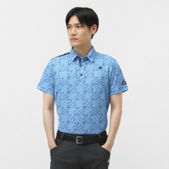 le coq sportif golf Men's Golf Wear Cool-to-the-Touch Shirt LG5SHS19M