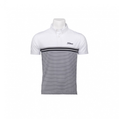 Titleist Men's Golf Wear Panel Stripe Yarn-Dyed Shirt TMPMS118J 6665903241