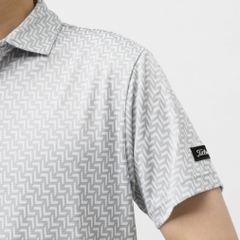 Titleist Men's Golf Wear Bias Herringbone Jacquard Shirt TMPMS103J