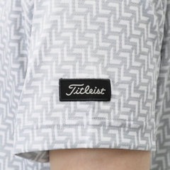 Titleist Men's Golf Wear Bias Herringbone Jacquard Shirt TMPMS103J