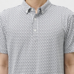 Titleist Men's Golf Wear Jacquard Button-Down Shirt TMPMS117J