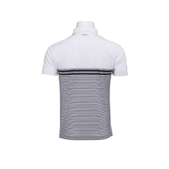 Titleist Men's Golf Wear Yarn-Dyed Panel Stripe Shirt TMPMS118J