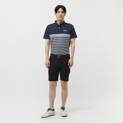 Titleist Men's Golf Wear Yarn-Dyed Panel Stripe Shirt TMPMS118J