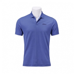 Titleist Men's Golf Wear Linen Blend Piqué Shirt TKPMS115J 6665206038