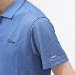 Titleist Men's Golf Wear Linen Blend Piqué Shirt TKPMS115J 6665206038