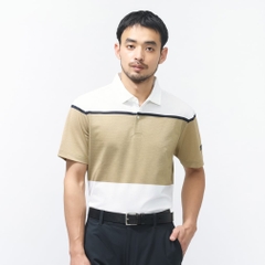 Titleist Men's Golf Wear Yarn-Dyed Color Block Shirt TLPMS122J 6665530096