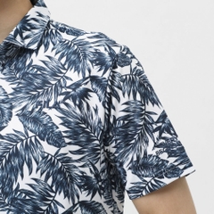 FILA Men's Golf Wear Botanical Print Short Sleeve Shirt 744606