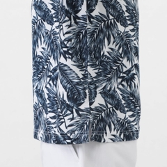 FILA Men's Golf Wear Botanical Print Short Sleeve Shirt 744606