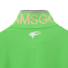 BEAMS GOLF Men's Golf Wear Under Collar Jacquard Polo Shirt 8202010344