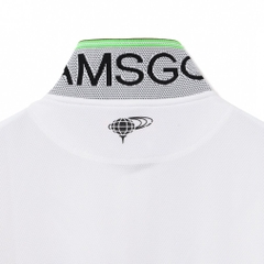 BEAMS GOLF Men's Golf Wear Under Collar Jacquard Polo Shirt 8202010344