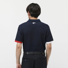 BEAMS GOLF Men's Golf Wear ORANGE LABEL / Exclusive Liberty Under Collar Print Solid Polo Shirt 25SS 8202017844