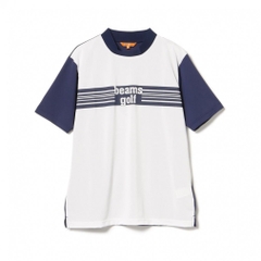 BEAMS GOLF Men's Golf Wear ORANGE LABEL / One-Point Border Mock Neck 8203020980