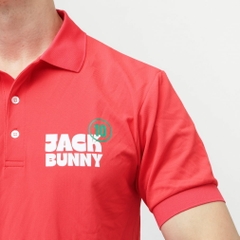 Jack Bunny Men's Golf Wear ZERO AQUA Pique 2623160423