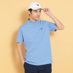Callaway Men's Golf Wear -3°C Cool Touch Jersey Back Print Mock Neck Shirt C25134122