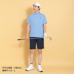 Callaway Men's Golf Wear -3°C Cool Touch Jersey Back Print Mock Neck Shirt C25134122