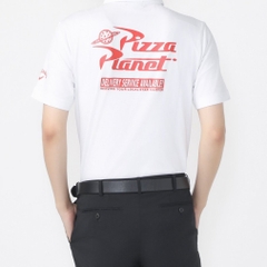 Callaway Men's Golf Wear Pizza Planet Stretch Jersey Short Sleeve Shirt C23134145