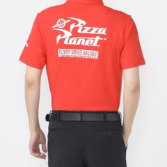 Callaway Men's Golf Wear Pizza Planet Stretch Jersey Short Sleeve Shirt C23134145