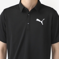 PUMA Men's Golf Wear Stretch Pique Mesh Collar CAT Polo SS 629935