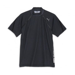 PUMA Men's Golf Wear PF Stretch Smooth Tech Cut AOP Mock Neck 627607