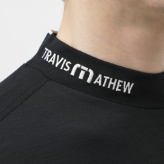 TRAVIS MATHEW Men's Golf Wear S/S Tour Mock Neck 7AJ040