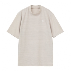 TRAVIS MATHEW Men's Golf Wear S/S Jacquard Mock Neck 7AJ026