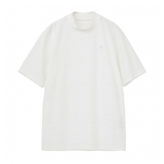 TRAVIS MATHEW Men's Golf Wear S/S Jacquard Mock Neck 7AJ026