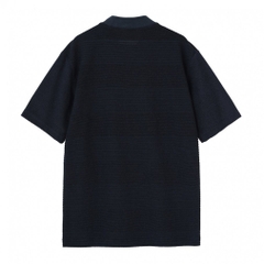 TRAVIS MATHEW Men's Golf Wear S/S Jacquard Mock Neck 7AJ026