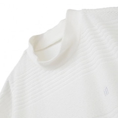TRAVIS MATHEW Men's Golf Wear S/S Jacquard Mock Neck 7AJ026