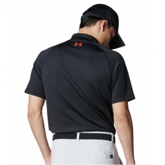 UNDER ARMOUR Men's Golf Wear UA Drive Armor Knit Short Sleeve Mock Neck Shirt 6001257