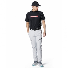 UNDER ARMOUR Men's Golf Wear UA Drive Armor Knit Short Sleeve Mock Neck Shirt 6001257