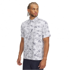 UNDER ARMOUR Men's Golf Wear UA Playoff 3.0 Print Polo 1378677
