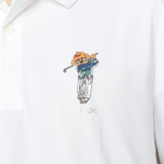 RALPH LAUREN Men's Golf Wear Custom Slim Fit Polo Bear Polo Shirt FW23-2244
