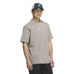 adidas Men's Golf Wear Beyond The Course Twist Knit Skipper Collar Short Sleeve Polo Shirt JN1249