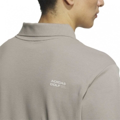 adidas Men's Golf Wear Beyond The Course Twist Knit Skipper Collar Short Sleeve Polo Shirt JN1249