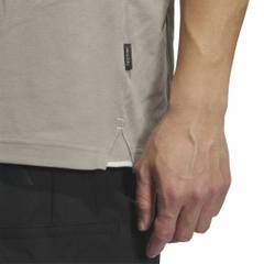 adidas Men's Golf Wear Beyond The Course Twist Knit Skipper Collar Short Sleeve Polo Shirt JN1249