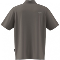 adidas Men's Golf Wear Beyond The Course Twist Knit Skipper Collar Short Sleeve Polo Shirt JN1249