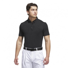 adidas Men's Golf Wear Beyond The Course Bamboo Jacquard Short Sleeve Shirt JL7890