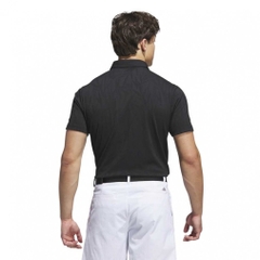 adidas Men's Golf Wear Beyond The Course Bamboo Jacquard Short Sleeve Shirt JL7890