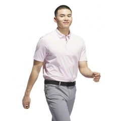 adidas Men's Golf Wear Seasonal Jacquard Short Sleeve Button-Down Shirt KA7903