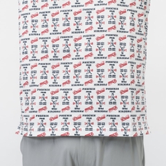 PING Men's Golf Wear Dot Mesh All-Over Pattern Short Sleeve Polo Shirt 6215260703