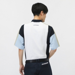 Jack Bunny Men's Golf Wear Primeflex Dobby Short Sleeve Polo Shirt 2625260721