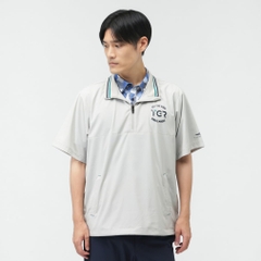 TIGORA Men's Golf Wear Water Repellent Short Sleeve Windbreaker TR-1W1685Z